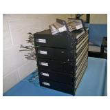 (5) Bittree, Patch Panel Chassis with Patch Panels and (2) Bittree, Patch Panels