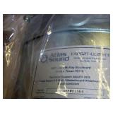 (2) Atlas Sound, In-Ceiling Speakers with Speaker Grilles and Ceiling Tile Brackets