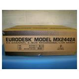 Behringer, Eurodesk, 24-Channel, 4-Buss Recording / Live Mixer In Original Box