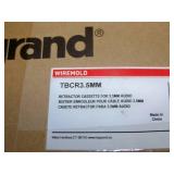 (5) Legrand Wiremold, Retractor Cassettes for Video, 3.5MM Audio and CAT 6 - NEW in Original Boxes
