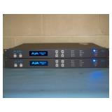 (2) AJA, FS1, HD/SD Frame Synchronizers and Bi-Directional Converters