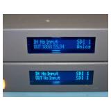 (2) AJA, FS1, HD/SD Frame Synchronizers and Bi-Directional Converters