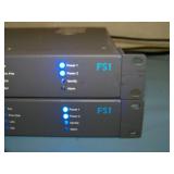 (2) AJA, FS1, HD/SD Frame Synchronizers and Bi-Directional Converters