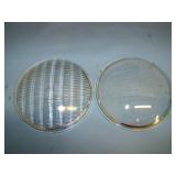 (16) Light Lenses / Glass Covers, Smooth and Textured