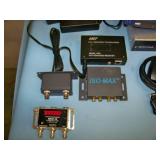 Miscellaneous lot of Audio / Video / Network items