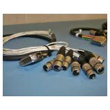 (4) XLR to 26-Pin Connectors