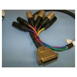 (4) XLR to 26-Pin Connectors