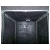 Large, Rolling, Audio/Video Travel Case with Removable Front and Back Panels and Built-In Table