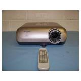 Sharp, XR-10X, LCD Projector with Remote Control