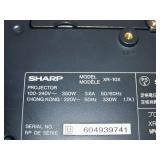Sharp, XR-10X, LCD Projector with Remote Control