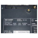 Sharp, XR-10X, LCD Projector with Remote Control