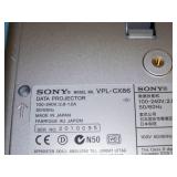 Sony, VPL-CX86, LCD Projector with Remote Control, Laser Pointer, AirShot Card and Travel Bag