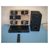 Sony, Multi-Channel AV Receiver with Remote Control, Subwoofer and Surround Speaker System