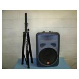 JBL, PA Speaker Systen with Ultimate Support, Adjustable Tripod Stand
