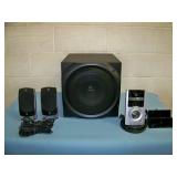 Logitech, Speakers, Subwoofer and Controller
