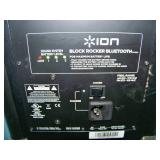 ION, Block Rocker Bluetooth, Portable, Wireless Loudspeaker / Speaker with Bluetooth and NEW BATTERY INSTALLED