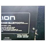 ION, Block Rocker Bluetooth, Portable, Wireless Loudspeaker / Speaker with Bluetooth and NEW BATTERY INSTALLED