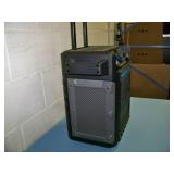 ION, Pathfinder, High Power, Water Resistant, Portable Loudspeaker / Speaker with Bluetooth, Microphone and Color Light Bar