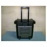 ION, Pathfinder, High Power, Water Resistant, Portable Loudspeaker / Speaker with Bluetooth, Microphone and Color Light Bar