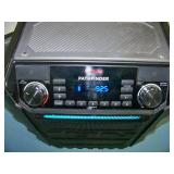 ION, Pathfinder, High Power, Water Resistant, Portable Loudspeaker / Speaker with Bluetooth, Microphone and Color Light Bar