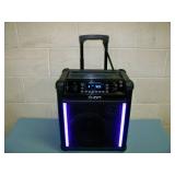 ION, Block Rocker Max, Portable, Wireless Loudspeaker / Speaker with Bluetooth and Front Display Lighting