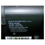 ION, Block Rocker Max, Portable, Wireless Loudspeaker / Speaker with Bluetooth and Front Display Lighting