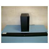 Samsung, Home Theater/Television Audio Soundbar with Wireless Subwoofer / Sub and Bluetooth Connectivity
