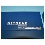 (4) NetGear, 8-Port, 10/100 Mbps Fast Ethernet Switches