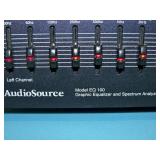 AudioSource, EQ 100, Graphic Equalizer and Spectrum Analyzer