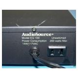 AudioSource, EQ 100, Graphic Equalizer and Spectrum Analyzer