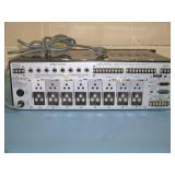 TOA, 1000 Series, 8-Channel, Automatic Microphone (Mic) Mixer with (8) Rear Modules