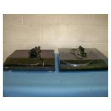 (1) Sony and (1) Yamaha, Turntable / Record (Vinyl) Players for PARTS / REPAIR