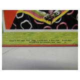 VINTAGE 1950s MATTEL CLOWN IN THE BOX - VINTAGE SHRINE CIRCUS SOUVENIR PENNANT - SEE PICTURES!