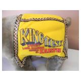 VINTAGE RINGLING BROS & BARNUM & BAILEY CIRCUS - KING TUSK PLUSH ELEPHANT! - SEE PICTURES!