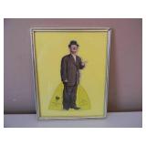 Vintage 1951 - NICKIE THE TRAMP CLOWN FOR SUPER CIRCUS WEATHER-BIRD SHOES ADVERTISEMENT - Nice little Table Top Sign. Dated 1951. RARE! NICE! IN FRAME! - APPROX 8" tall by 5" wide - SEE PICTURES!