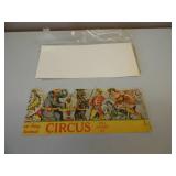 EXTREMELY RARE!!!!! - ORIGINAL 1920s AL G BARNES WILD ANIMAL CIRCUS "ALICE IN JUNGLELAND" HAT POSTER - SOLD FOR OVER $150.00! - SEE PICTURES!