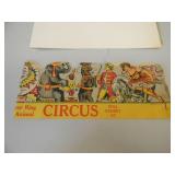 EXTREMELY RARE!!!!! - ORIGINAL 1920s AL G BARNES WILD ANIMAL CIRCUS "ALICE IN JUNGLELAND" HAT POSTER - SOLD FOR OVER $150.00! - SEE PICTURES!