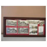 ANTIQUE / VINTAGE COLLECTION OF CIRCUS PICTURES FRAMED - RARE! - SEE PICTURES!