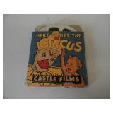 VINTAGE HERE COMES THE CIRCUS CASTLE FILMS - 8 mm Movie, Castle Films 1946 - SEE PICTURES!