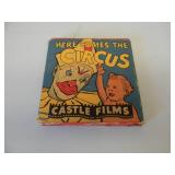 VINTAGE HERE COMES THE CIRCUS CASTLE FILMS - 8 mm Movie, Castle Films 1946 - SEE PICTURES!