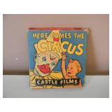 VINTAGE HERE COMES THE CIRCUS CASTLE FILMS - 8 mm Movie, Castle Films 1946 - SEE PICTURES!