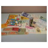 VINTAGE COLLECTION OF CIRCUS TICKETS & PROGRAM - SEE PICTURES!