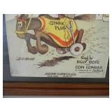 VINTAGE 1923 BARNEY GOOGLE FOX TROT SHEET MUSIC - FRAMED - NICE - SEE PICTURES!