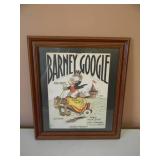 VINTAGE 1923 BARNEY GOOGLE FOX TROT SHEET MUSIC - FRAMED - NICE - SEE PICTURES!