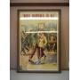 EXTREMELY RARE ORIGINAL POSTER & POSTCARD!!!! - "What Happened To Ole" circus poster, St. Peter, Minnesota - George Engesser's Circus, which was based in St. Peter. Created: 1915 - 1940 - INCREDIBLE P