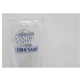 Lot of 12 Glass Sam Adams Cold Snap 16 oz. Pilsner Glasses