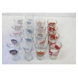 Lot of 16 Glass Sam Adams Branded Pint/Pilsner 16 oz. Glasses