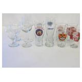Lot of 12 Glass Sam Adams/Angry Orchard Branded Beer Pints/Pilsner/Goblets