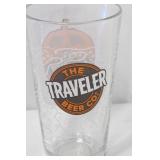 Lot of 12 Glass Sam Adams/Angry Orchard Branded Beer Pints/Pilsner/Goblets