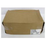 12 in. x 17 in. Polypropylene Serving/Food Court Tray with Handles - Clear (Pack of 10 Clear Trays)